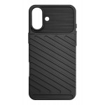 POWERTECH θήκη Thunder MOB-1995 για iPhone 16, μαύρη POWERTECH θήκη Thunder MOB-1995 για iPhone 16, μαύρη