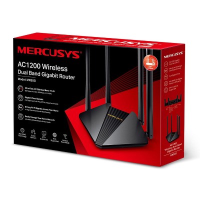 MERCUSYS wireless Gigabit router MR30G, AC1200, Dual Band, Ver. 1.0 MERCUSYS wireless Gigabit router MR30G, AC1200, Dual Band, Ver. 1.0