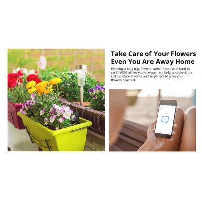 SONOFF smart αισθητήρας υγρασίας εδάφους MS01, αδιάβροχος, 50cm SONOFF smart αισθητήρας υγρασίας εδάφους MS01, αδιάβροχος, 50cm