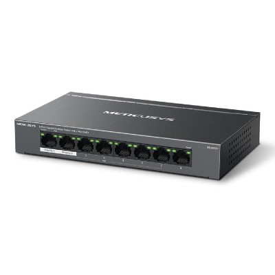 MERCUSYS Desktop Switch MS108GP, 8x 10/100/1000 Mbps, PoE+, Ver. 1.0 MERCUSYS Desktop Switch MS108GP, 8x 10/100/1000 Mbps, PoE+, Ver. 1.0
