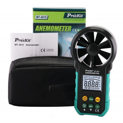 PROSKIT ψηφιακό ανεμόμετρο MT-4615, 0.8~40m/s PROSKIT ψηφιακό ανεμόμετρο MT-4615, 0.8~40m/s