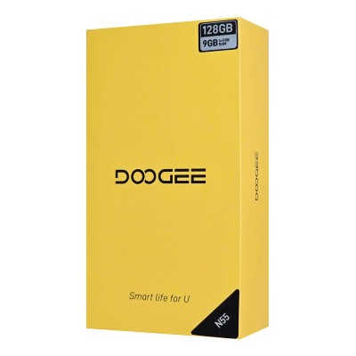 DOOGEE smartphone N55, 6.56", 4/128GB, 5150mAh, μαύρο DOOGEE smartphone N55, 6.56", 4/128GB, 5150mAh, μαύρο