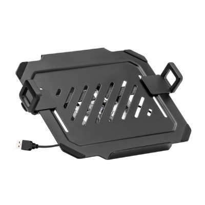BRATECK βάση & ψύξη laptop NBH-8GL για βάση VESA, RGB, έως 17", μαύρη BRATECK βάση & ψύξη laptop NBH-8GL για βάση VESA, RGB, έως 17", μαύρη
