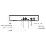 UNIARCH NVR καταγραφικό NVR-110E2, H.265/H.264, 8MP, 10 κανάλια UNIARCH NVR καταγραφικό NVR-110E2, H.265/H.264, 8MP, 10 κανάλια
