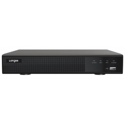 LONGSE NVR καταγραφικό NVR3009E1, 4K, H.265/H.264, 9 κανάλια LONGSE NVR καταγραφικό NVR3009E1, 4K, H.265/H.264, 9 κανάλια