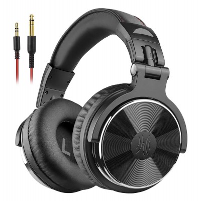 ONEODIO headset Studio Pro 10, 6.35mm & 3.5mm σύνδεση, Hi-Res, 50mm, μαύρο ONEODIO headset Studio Pro 10, 6.35mm & 3.5mm σύνδεση, Hi-Res, 50mm, μαύρο