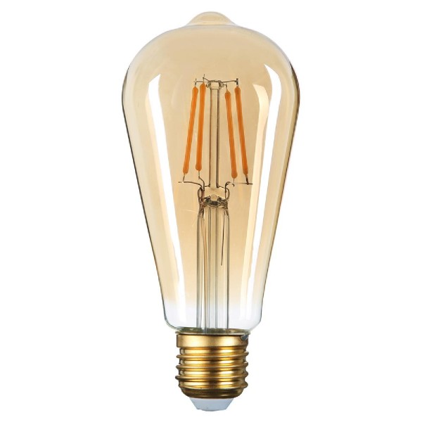 OPTONICA LED Λάμπα ST64 1305, 8W, 2500K, E27, 700LM OPTONICA LED Λάμπα ST64 1305, 8W, 2500K, E27, 700LM