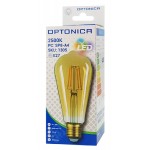 OPTONICA LED Λάμπα ST64 1305, 8W, 2500K, E27, 700LM OPTONICA LED Λάμπα ST64 1305, 8W, 2500K, E27, 700LM