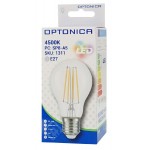OPTONICA LED Λάμπα A60 Filament 1311, 8W, 4500K, E27, 810LM