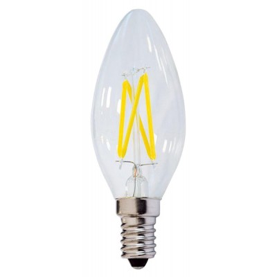 OPTONICA LED Λάμπα Candle C35 Filament 1471, 4W, 4500K, E14, 400LM OPTONICA LED Λάμπα Candle C35 Filament 1471, 4W, 4500K, E14, 400LM