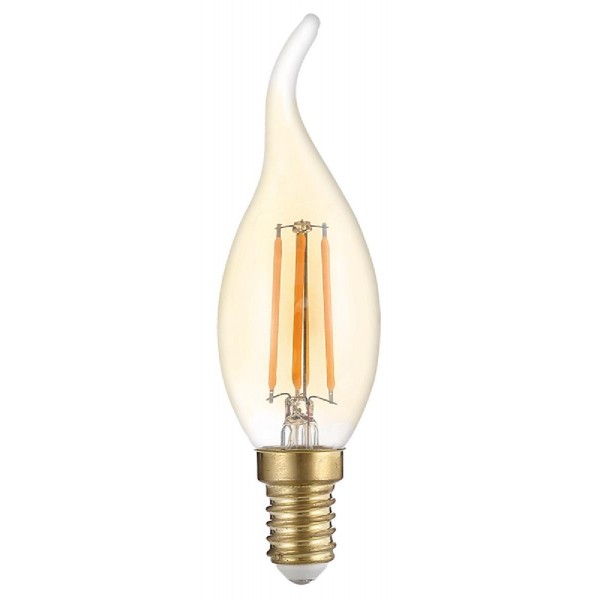 OPTONICA LED Λάμπα Candle T35 Filament 1491, 4W, 2500K, E14, 400LM OPTONICA LED Λάμπα Candle T35 Filament 1491, 4W, 2500K, E14, 400LM