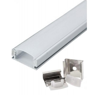 OPTONICA ράγα για καλωδιοταινία LED 5190, μεταλλική, 1m OPTONICA ράγα για καλωδιοταινία LED 5190, μεταλλική, 1m