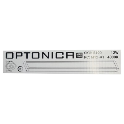 OPTONICA LED μαγνητικό φωτιστικό 5490, 12W, 4000K, μεταλλικό, μαύρο OPTONICA LED μαγνητικό φωτιστικό 5490, 12W, 4000K, μεταλλικό, μαύρο