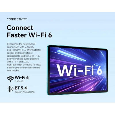 TECLAST tablet P30, 10.1", 4/64GB, Android 14, 6000mAh, μπλε TECLAST tablet P30, 10.1", 4/64GB, Android 14, 6000mAh, μπλε