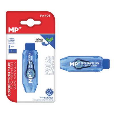 MP διορθωτική ταινία PA403, 5mm x 5m, μπλε MP διορθωτική ταινία PA403, 5mm x 5m, μπλε