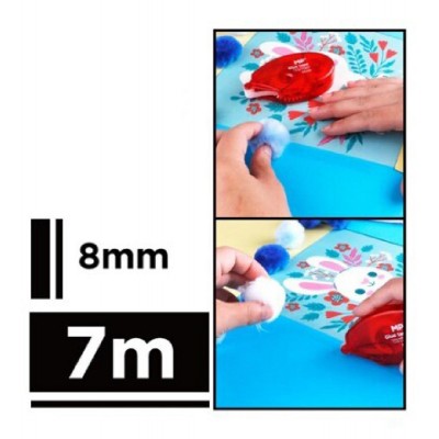 MP κόλλα ταινία πολλαπλών χρήσεων PA516-1, 8mm x 7m MP κόλλα ταινία πολλαπλών χρήσεων PA516-1, 8mm x 7m