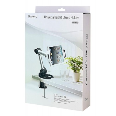 BRATECK βάση γραφείου PAD18-02 για tablet 7-10.4", γκρι BRATECK βάση γραφείου PAD18-02 για tablet 7-10.4", γκρι
