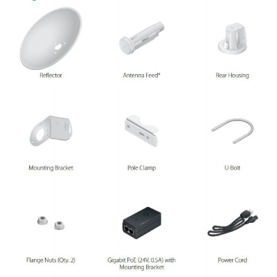 UBIQUITI UISP airMAX PowerBeam M5 400 mm Bridge, 5GHz, 25dBi UBIQUITI UISP airMAX PowerBeam M5 400 mm Bridge, 5GHz, 25dBi