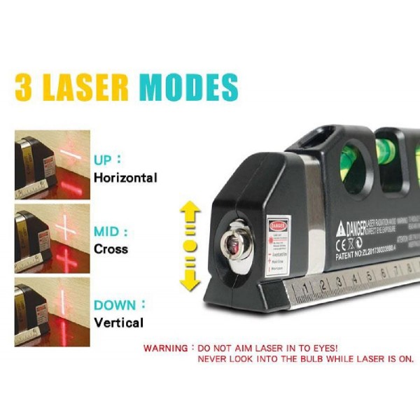 PROSKIT γραμμικό αλφάδι laser PD-161-C με κόκκινη δέσμη, μετροταινία PROSKIT γραμμικό αλφάδι laser PD-161-C με κόκκινη δέσμη, μετροταινία