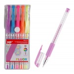 MP σετ στυλό fluorescent ballpoint PE124-5, 0.9mm, πολύχρωμα, 5τμχ MP σετ στυλό fluorescent ballpoint PE124-5, 0.9mm, πολύχρωμα, 5τμχ