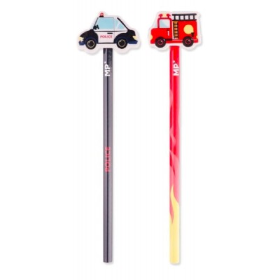 MP ξύλινο μολύβι Cars PE336-05 με γόμα, εξάγωνο, HB, 2 σχέδια, 1τμχ MP ξύλινο μολύβι Cars PE336-05 με γόμα, εξάγωνο, HB, 2 σχέδια, 1τμχ