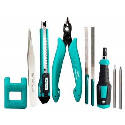 PROSKIT σετ εργαλείων PK-602 με θήκη, 9τμχ PROSKIT σετ εργαλείων PK-602 με θήκη, 9τμχ