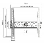 ITECHMOUNT επιτοίχια βάση PM4T, για οθόνη 32