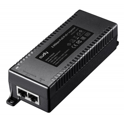 CUDY 2.5Gbps PoE+/PoE injector POE500, 30W CUDY 2.5Gbps PoE+/PoE injector POE500, 30W