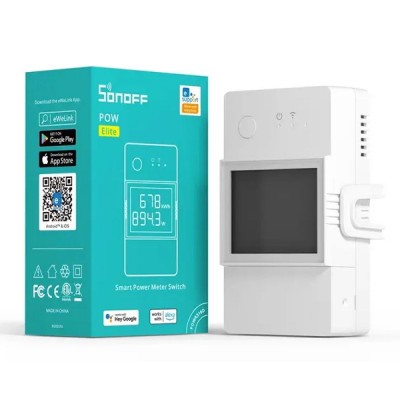 SONOFF smart διακόπτης παρακολούθησης ισχύος POWR320D, Wi-Fi, 20A SONOFF smart διακόπτης παρακολούθησης ισχύος POWR320D, Wi-Fi, 20A