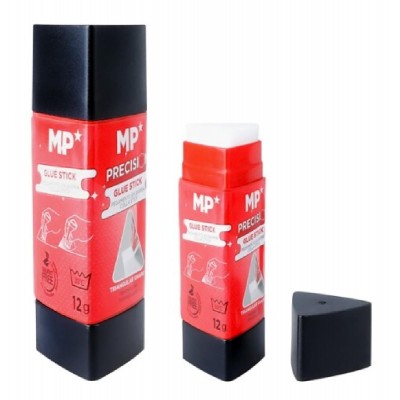 MP κόλλα στικ PP009, τρίγωνη, διάφανη, 12g MP κόλλα στικ PP009, τρίγωνη, διάφανη, 12g