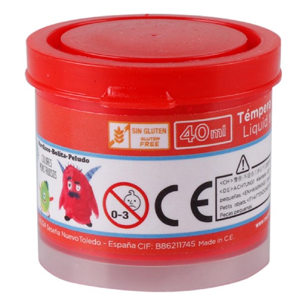 MP τέμπερα ζωγραφικής PP610-04, 40ml, κόκκινη MP τέμπερα ζωγραφικής PP610-04, 40ml, κόκκινη