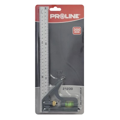 PROLINE γωνιόμετρο 21230 με αλφάδι, 30cm PROLINE γωνιόμετρο 21230 με αλφάδι, 30cm