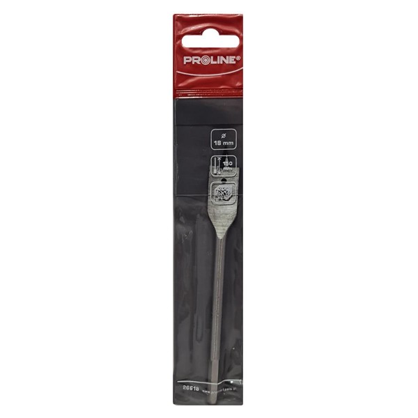 PROLINE τρυπάνι ξύλου φτερού 26618, 18 x 150mm PROLINE τρυπάνι ξύλου φτερού 26618, 18 x 150mm