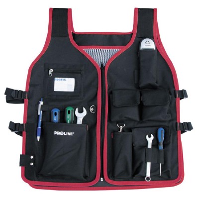 PROLINE γιλέκο εργασίας 52070, 8 θέσεων, 51 x 60cm, μαύρο PROLINE γιλέκο εργασίας 52070, 8 θέσεων, 51 x 60cm, μαύρο