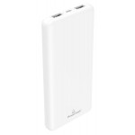 POWERTECH power bank PT-1004 10000mAh, 2x output, 10.5W, λευκό