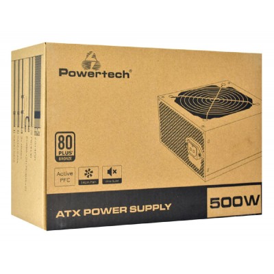 POWERTECH τροφοδοτικό για PC PT-1102, 550W, ATX, 120mm Fan POWERTECH τροφοδοτικό για PC PT-1102, 550W, ATX, 120mm Fan