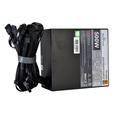POWERTECH τροφοδοτικό για PC PT-1103, 80Plus Bronze, 500W ATX, 140mm Fan POWERTECH τροφοδοτικό για PC PT-1103, 80Plus Bronze, 500W ATX, 140mm Fan