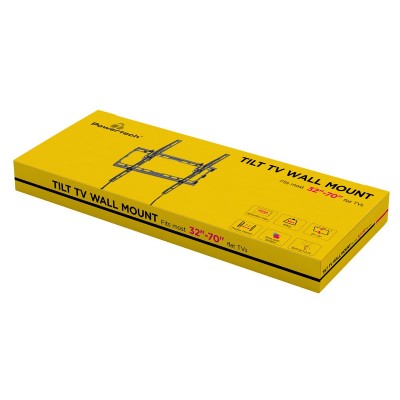 POWERTECH επιτοίχια βάση PT-1127 για τηλεόραση 32"-70", έως 45kg POWERTECH επιτοίχια βάση PT-1127 για τηλεόραση 32"-70", έως 45kg