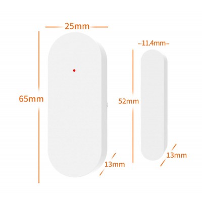 POWERTECH ασύρματη μαγνητική παγίδα PT-1133, 433MHz, λευκή POWERTECH ασύρματη μαγνητική παγίδα PT-1133, 433MHz, λευκή