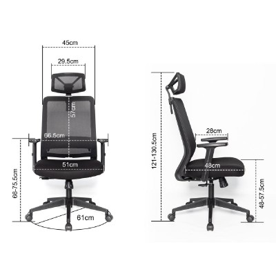 POWERTECH καρέκλα γραφείου PT-1140 με μπράτσα, ρυθμιζόμενη, μαύρη POWERTECH καρέκλα γραφείου PT-1140 με μπράτσα, ρυθμιζόμενη, μαύρη