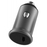 POWERTECH φορτιστής αυτοκινήτου PT-1147, USB-C, 30W PD, γκρι POWERTECH φορτιστής αυτοκινήτου PT-1147, USB-C, 30W PD, γκρι