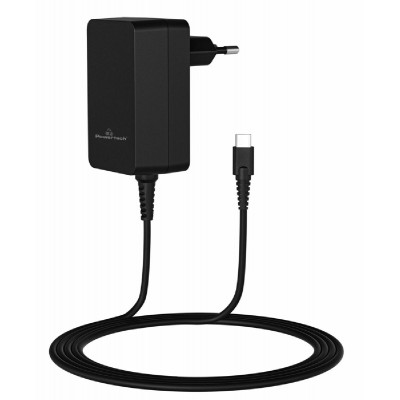 POWERTECH τροφοδοτικό laptop PT-1155, USB-C PD, universal, 45W, μαύρο POWERTECH τροφοδοτικό laptop PT-1155, USB-C PD, universal, 45W, μαύρο