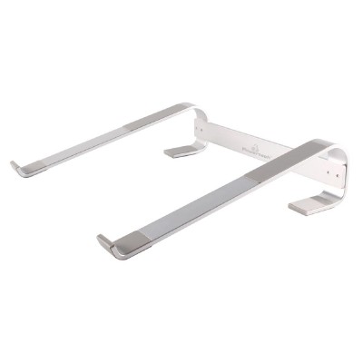 POWERTECH μεταλλική βάση laptop PT-1161, έως 18", ασημί POWERTECH μεταλλική βάση laptop PT-1161, έως 18", ασημί