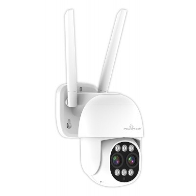 POWERTECH smart κάμερα PT-1163, 4MP, Wi-Fi, PTZ, SD, 8x zoom, IP65 POWERTECH smart κάμερα PT-1163, 4MP, Wi-Fi, PTZ, SD, 8x zoom, IP65