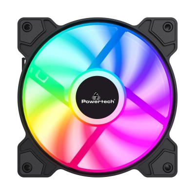 POWERTECH ανεμιστήρας PT-1170 για PC, LED FRGB, 120mm, 1200RPM POWERTECH ανεμιστήρας PT-1170 για PC, LED FRGB, 120mm, 1200RPM