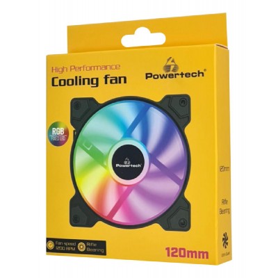 POWERTECH ανεμιστήρας PT-1170 για PC, LED FRGB, 120mm, 1200RPM POWERTECH ανεμιστήρας PT-1170 για PC, LED FRGB, 120mm, 1200RPM
