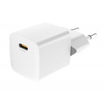 POWERTECH φορτιστής τοίχου PT-1223, USB-C, 20W, λευκός POWERTECH φορτιστής τοίχου PT-1223, USB-C, 20W, λευκός