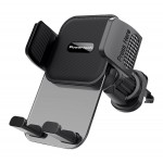 POWERTECH βάση smartphone αυτοκινήτου PT-1239 για αεραγωγούς, μαύρη POWERTECH βάση smartphone αυτοκινήτου PT-1239 για αεραγωγούς, μαύρη
