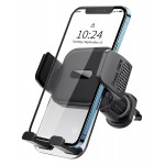 POWERTECH βάση smartphone αυτοκινήτου PT-1239 για αεραγωγούς, μαύρη POWERTECH βάση smartphone αυτοκινήτου PT-1239 για αεραγωγούς, μαύρη