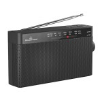 POWERTECH φορητό ραδιόφωνο PT-1244 με πτυσσόμενη κεραία, μαύρο POWERTECH φορητό ραδιόφωνο PT-1244 με πτυσσόμενη κεραία, μαύρο